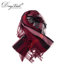 New Fashion Ladies Exclusive Scarves Fashionable Thicken Warm 100% Cashmere Scarf